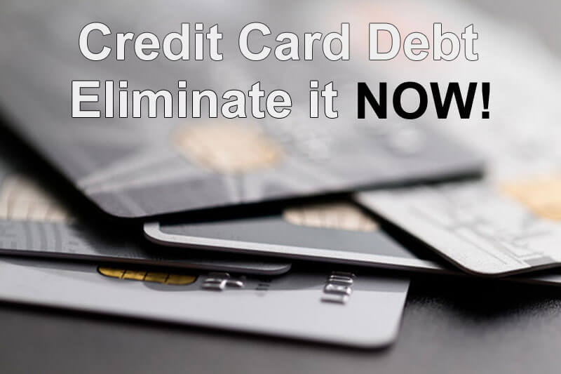 Become free of credit card debt!